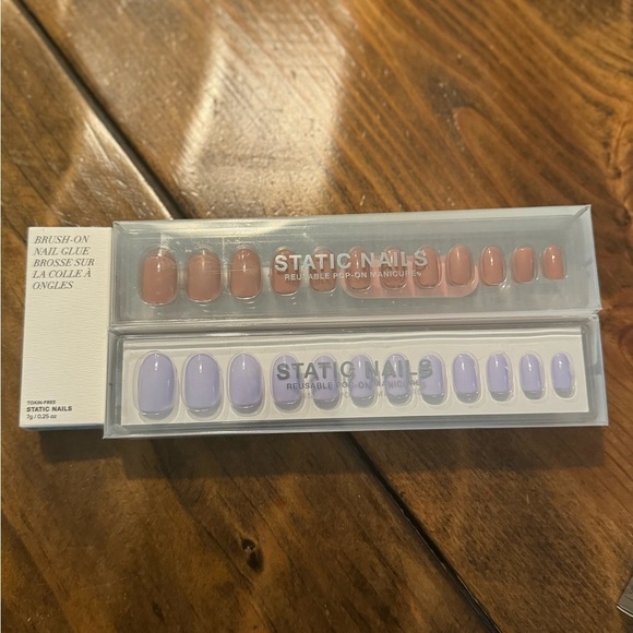 Static Nails Fun Bundle! 2 Static full sets (new), Static glue & 3 more sets♥️ - Picture 2 of 8